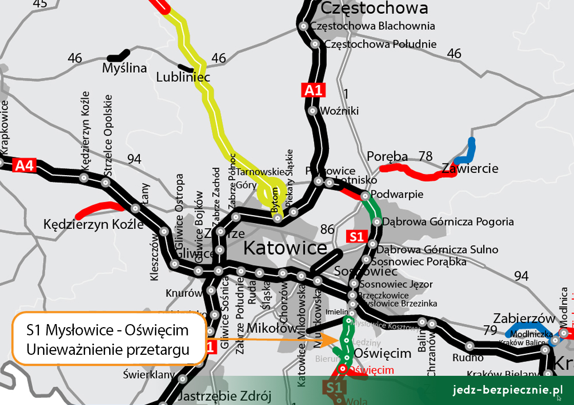 Polskie drogi - Bliżej modernizacji A4, opóźnienia na S1 i S7